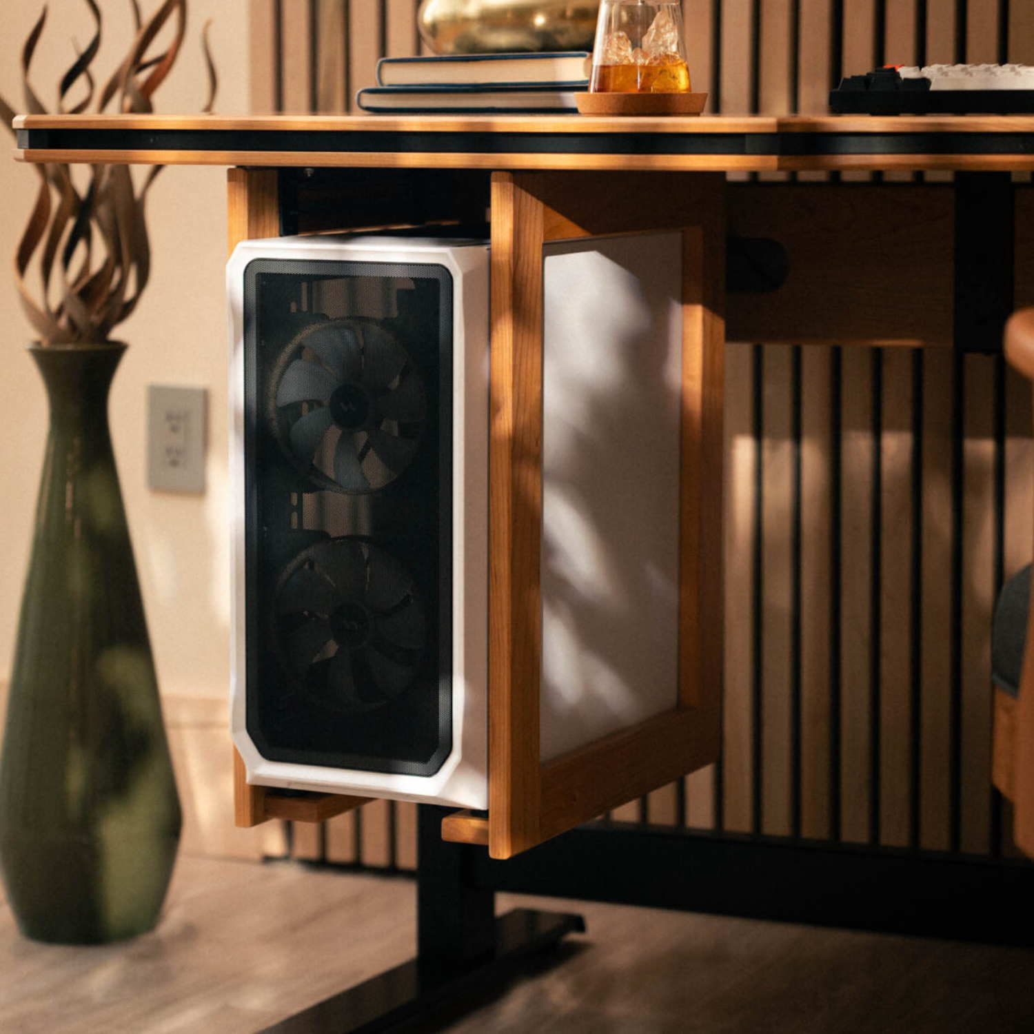 VITALSTAND Apex Heritage | Solid Wood Modular Standing Desk