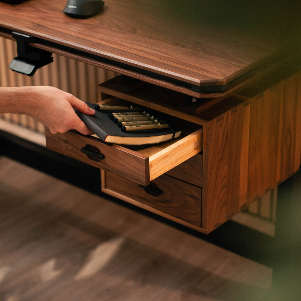 VITALSTAND Apex Heritage | Solid Wood Modular Standing Desk