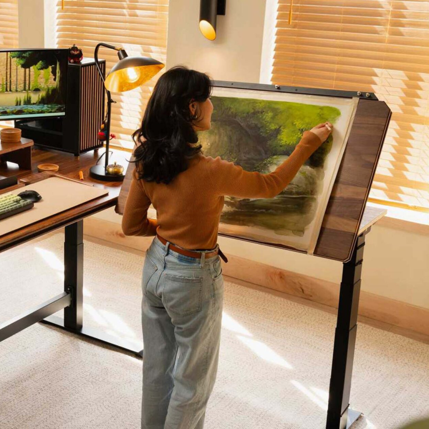 VITALSTAND Apex Tilt-Lock Desk Extension