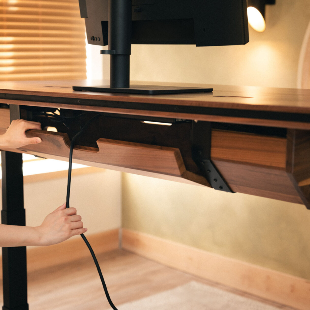 VITALSTAND Apex Heritage | Solid Wood Modular Standing Desk