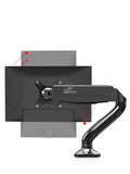 VitalStand DrawerRise Desk Organizer — Monitor Stand with Hidden Storage Drawers