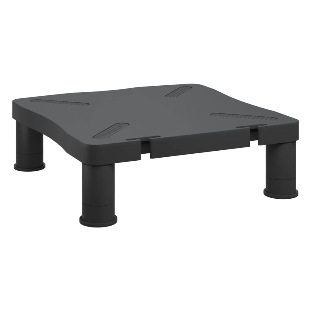 VitalStand DarkWood Monitor Riser — 33.5cm Matte Black Desk Elevating Stand