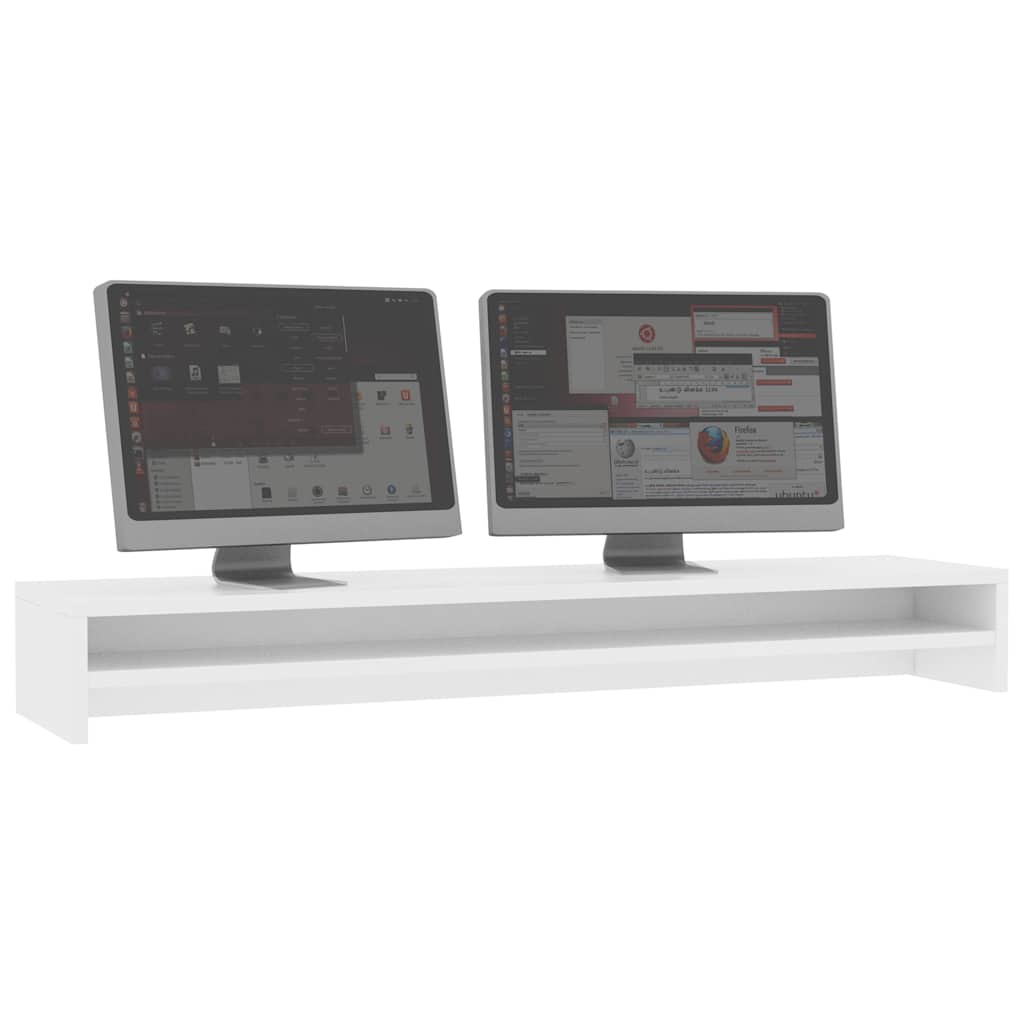 VitalStand WideDesk Monitor Riser 100cm — Extra-Wide Dual Monitor Stand