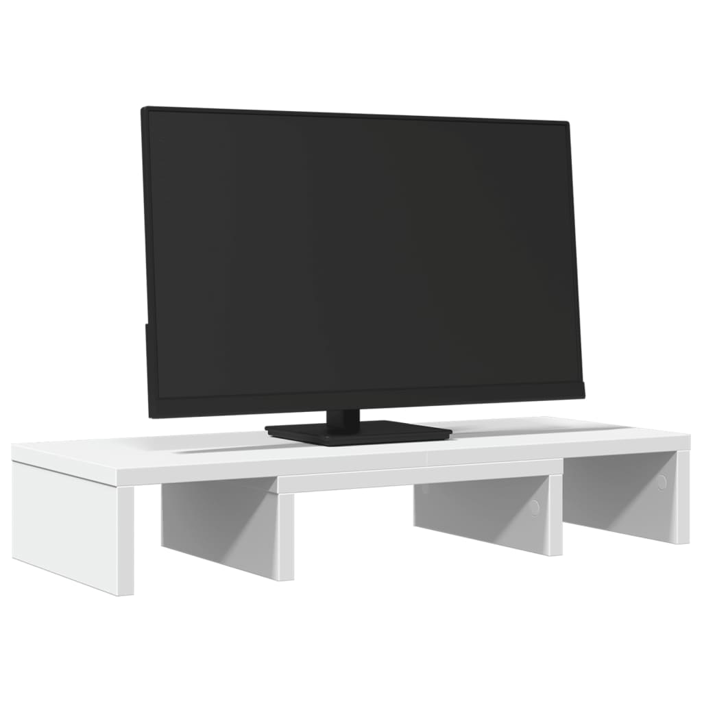 VitalStand AdjuPro Monitor Stand 60cm — Height-Adjustable Wood Desk Riser