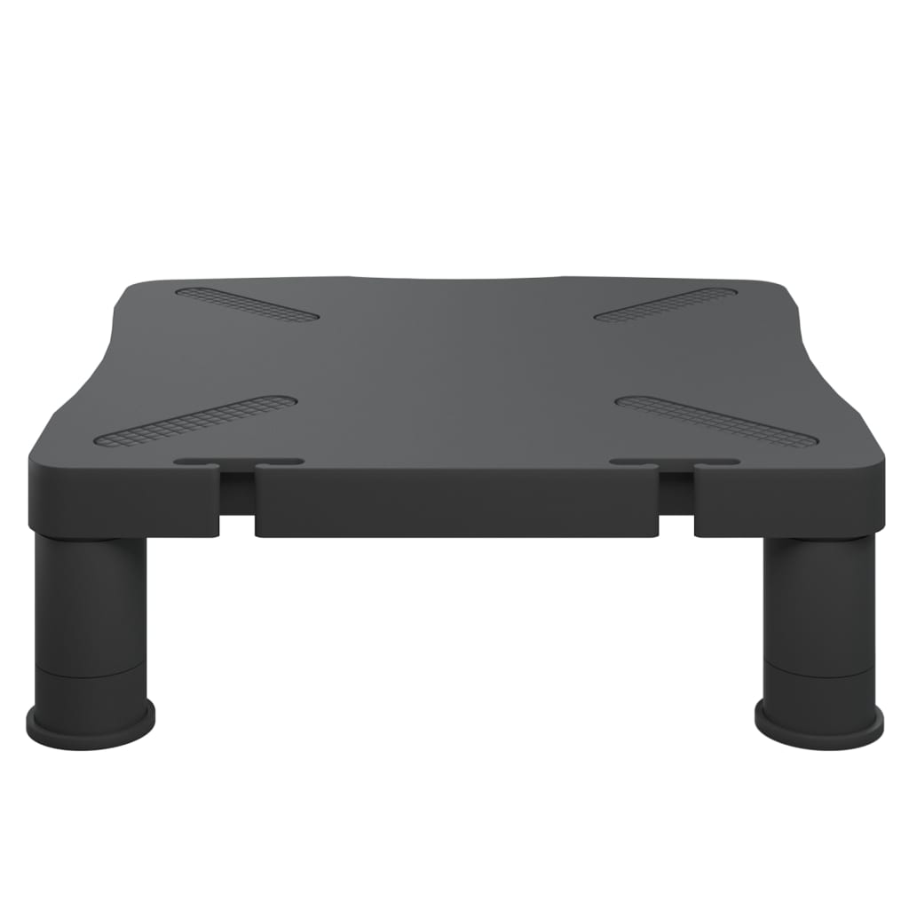 VitalStand DarkWood Monitor Riser — 33.5cm Matte Black Desk Elevating Stand