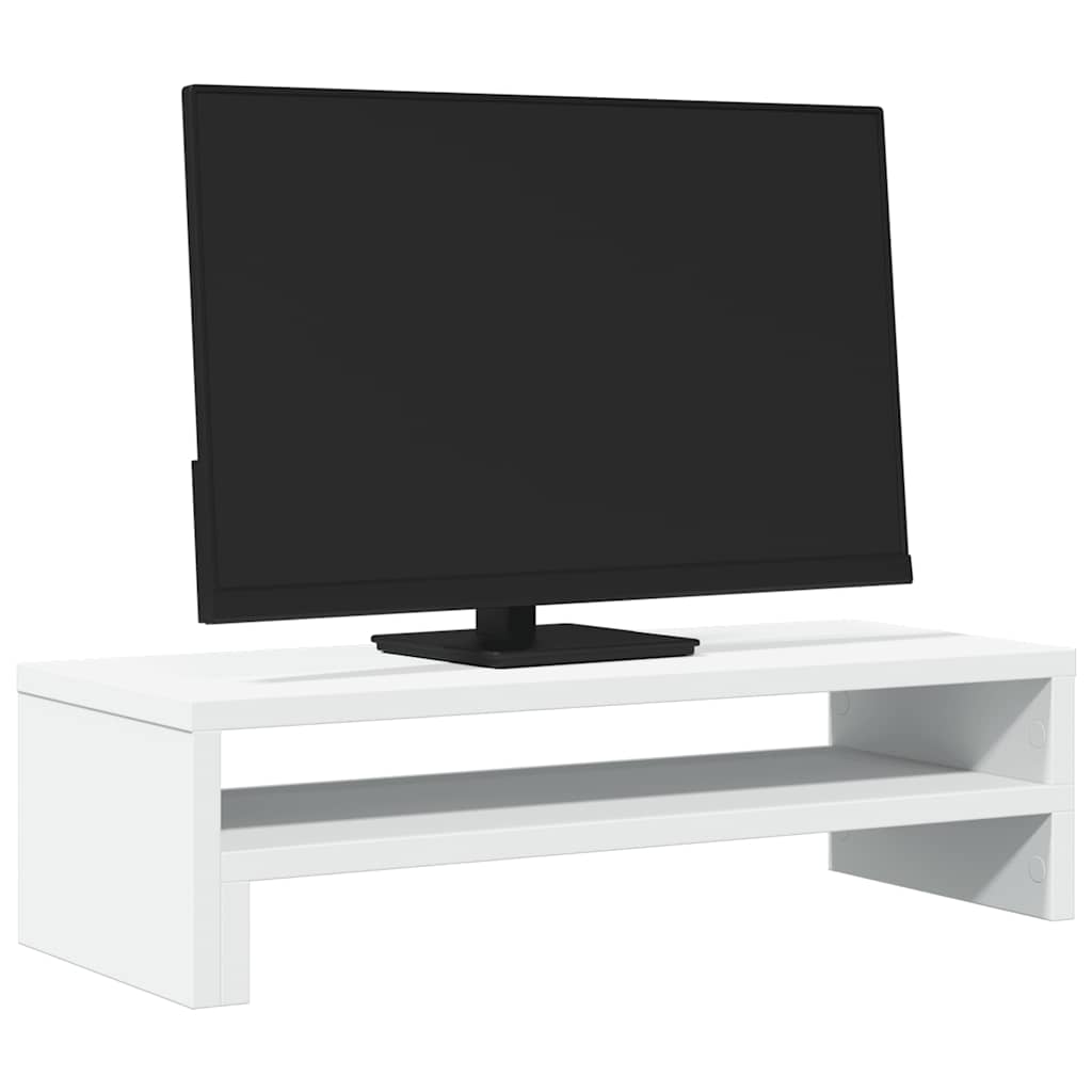 VitalStand TriDrawer Monitor Platform — 3-Drawer Elevated Desk Riser
