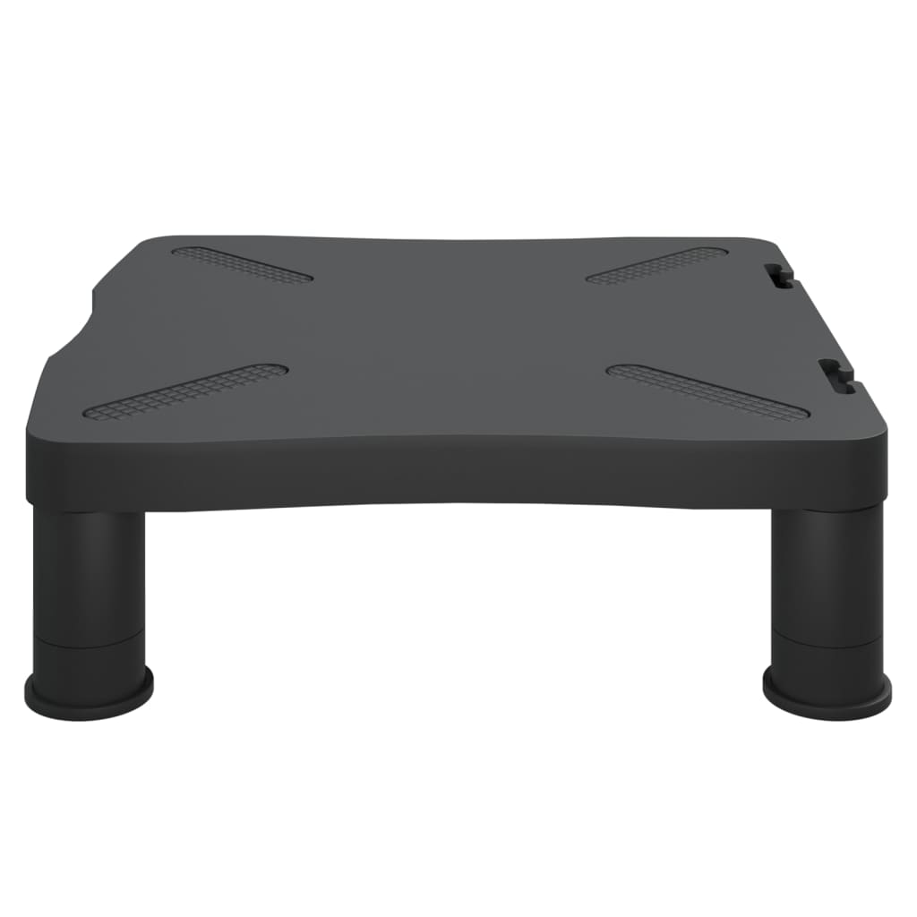 VitalStand DarkWood Monitor Riser — 33.5cm Matte Black Desk Elevating Stand